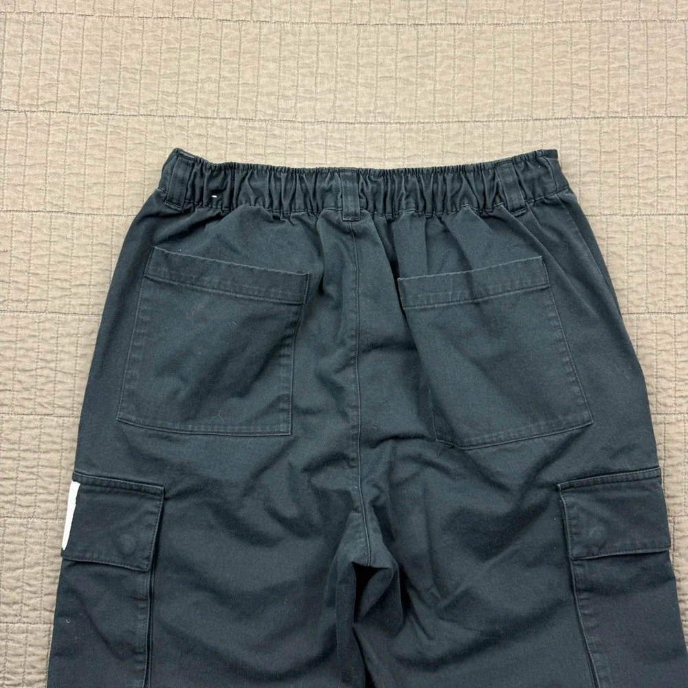 Nike Air Jordan Flight Mens Medium Black Cargo Pants Jumpman Woven Utility